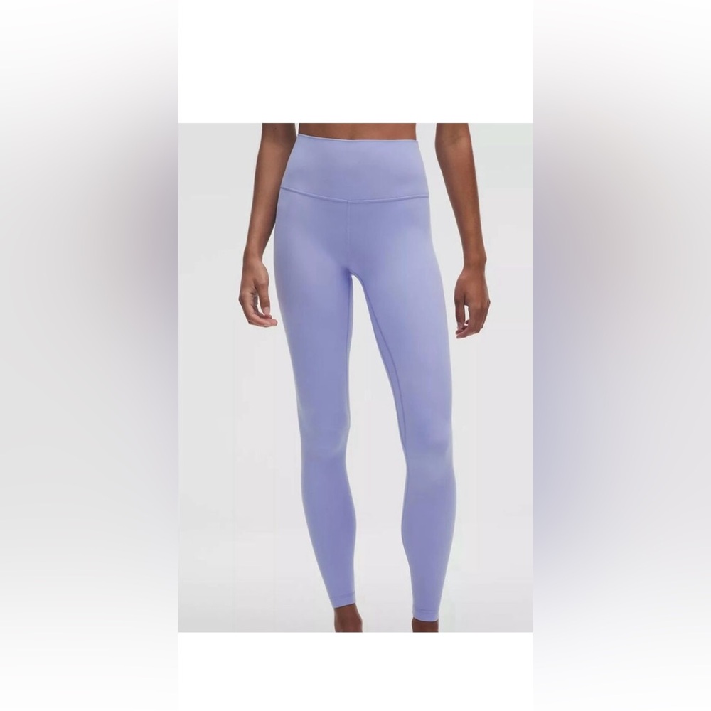 Lululemon Women’s Align Light Blue Leggings Double Lined size 4 - Picture 5 of 9